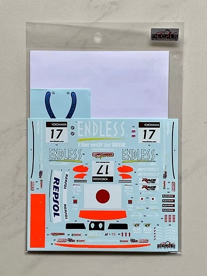 SKデカール 1/24 SK24178 BMW 320si E90 WTCC 2008
リキモリ・チーム・エングストラー#17