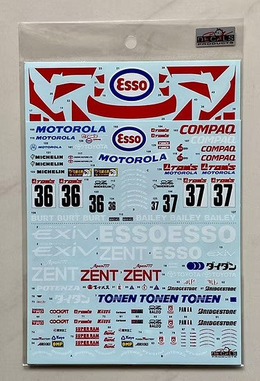 SKデカール 1/24 SK24194 トヨタ コロナエクシブ JTCC 1995 トヨタ チーム トムス