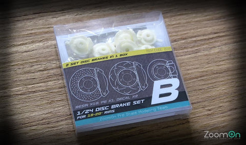 ズームオン Z018 1/24 ディスクブレーキセット 18-21インチ ホイール用 B