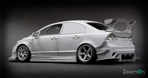 ズームオン Z026 1/24 ホンダ シビック FD2 タイプR スプーン