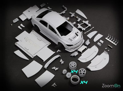 ズームオン Z026 1/24 ホンダ シビック FD2 タイプR スプーン