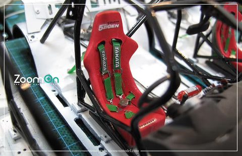 ズームオン Z031 1/24 ブリッド Zeta II レーシングシート
