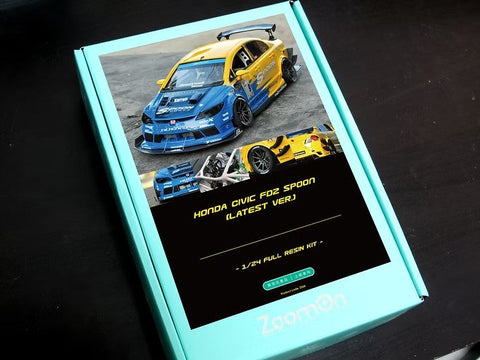 ズームオン Z034 1/24 ホンダ シビック FD2 スプーンバージョン (最終型)