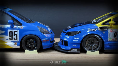 ズームオン Z044 1/24 ヨコハマタイヤ スタンド