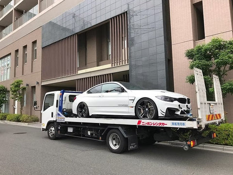 ズームオン Z060 1/24 いすゞ エルフ フラットベッド 車載専用車