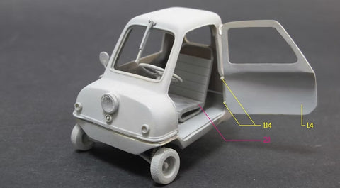 ズームオン Z062 1/24 ピール・P50