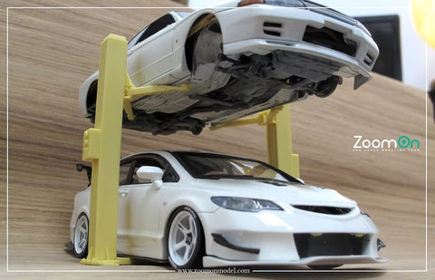 ズームオン Z083 1/24 2ポストカーリフト