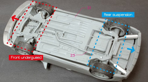 ズームオン Z085 1/24 ホンダ シビック FN2 無限