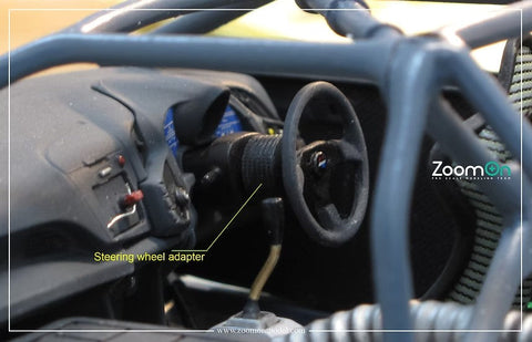 ズームオン Z091 1/24 ステアリングホイールアダプター