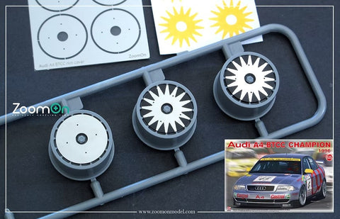 ズームオン Z145 1/24 アウディ A4 BTCC ホイール カバー
