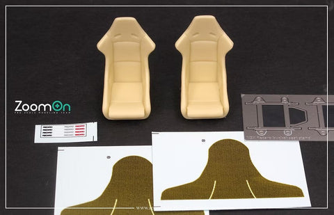 ズームオン Z172 1/24 レカロ ポール ポジションバケット シート