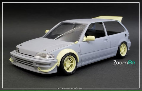 ズームオン Z197 1/24 ゼロファイターシビック EF9 パーツセット デカール付き