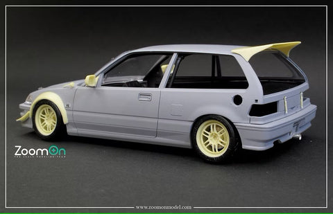 ズームオン Z197 1/24 ゼロファイターシビック EF9 パーツセット デカール付き
