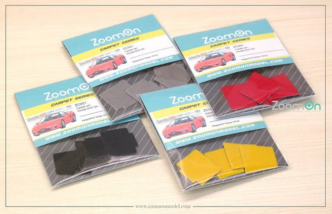 ズームオン ZC001 1/24 カーペットセット - ホンダ NSX NA - グレイ