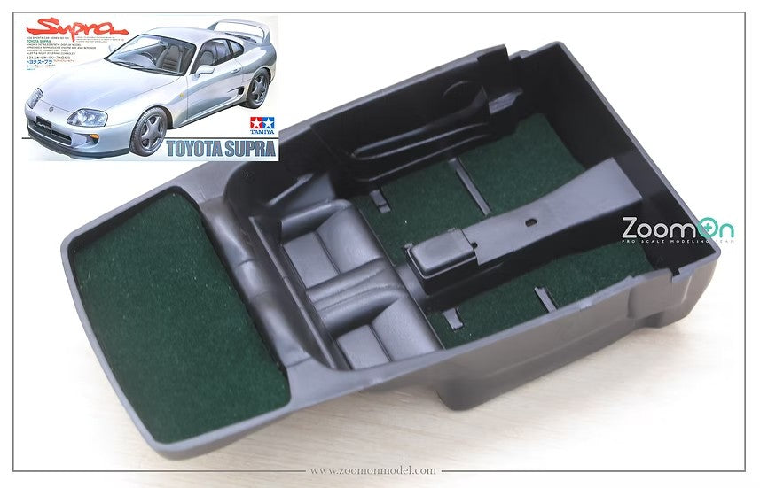 ズームオン ZC002 1/24 カーペットセット - トヨタ スープラ (JZA80