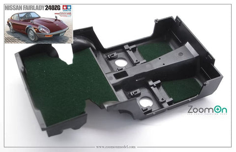 ズームオン ZC012 1/24 カーペットセット - ニッサン フェアレディ 240ZG - レッド