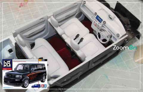 ズームオン ZC014 1/24 カーペットセット - トヨタ bB - ワインレッド