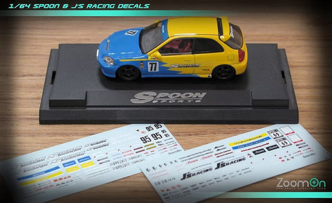 ズームオン ZD040 1/64 スプーン デカール
