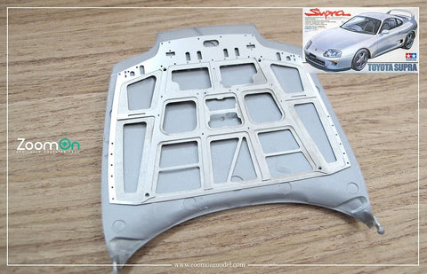 ズームオン ZD080 1/24 トヨタ スープラ(JZA80) ボンネットフード ストラクチャー