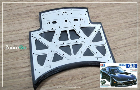 ズームオン ZD082 1/24 マツダ RX-7 FD ボンネットフード ストラクチャー
