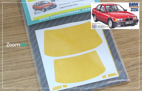 ズームオン ZD088 1/24 ウインドー・ライト 塗装マスキング- BMW 325i 1994