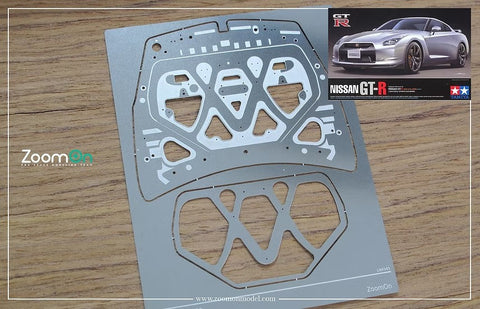 ズームオン ZD126 1/24 ニッサン GT-R 35 ボンネットフード ストラクチャー