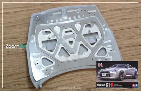 ズームオン ZD126 1/24 ニッサン GT-R 35 ボンネットフード ストラクチャー