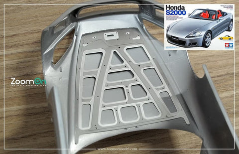 ズームオン ZD133 1/24 ホンダ S2000 ボンネットフード ストラクチャー