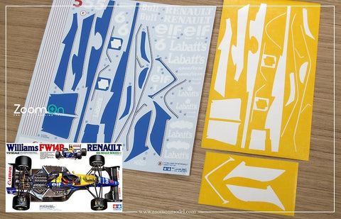 ズームオン ZD159 1/12 パターンマスク - ウイリアムズ FW14B