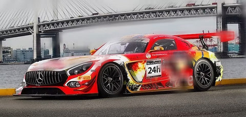 ズームオン ZD193 1/24 メルセデスAMG GT3 グッドスマイル フェイト24時間スパ 2019 テストデーver.(Tamiya用)
