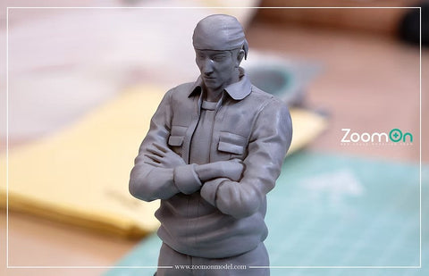 ズームオン ZF004 1/64 須藤京一 (Kyoichi Sudo) フィギュア