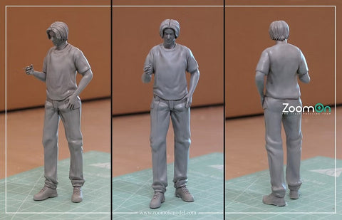 ズームオン ZF005 1/18 庄司慎吾 (Shingo Shoji) フィギュア