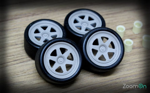 ズームオン ZR018 1/24 18インチ SSR ハセミ Prot-S ホイールセット