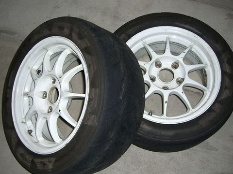 ズームオン ZR026 1/24 16インチ エンケイ ES ターマック レーシングホイールセット