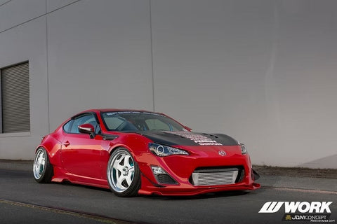 ズームオン ZR033 1/24 18インチ ワーク マイスター s1 2P ホイールセット
