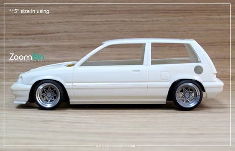 ズームオン ZR040 1/24 15インチ SSR スターシャーク ホイールセット