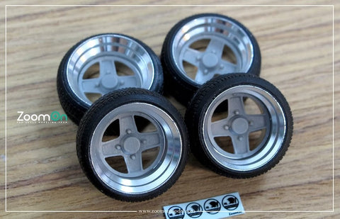 ズームオン ZR041 1/24 15インチ SSR MK2 ホイールセット