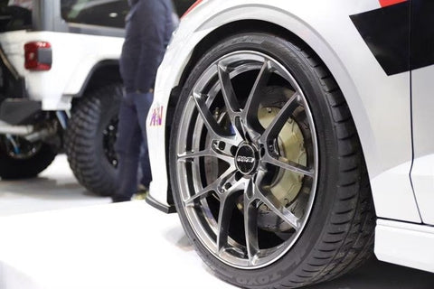 ズームオン ZR049 1/24 15インチ レイズ ボルク レーシングG025 ホイールセット