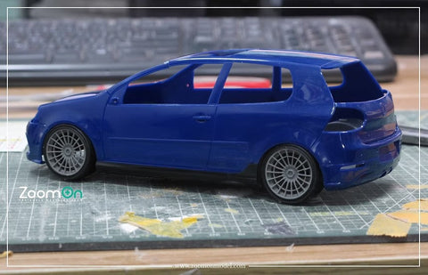 ズームオン ZR054 1/24 16インチ Rotiform LAS-R ホイールセット