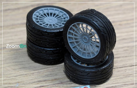 ズームオン ZR054 1/24 18インチ Rotiform LAS-R ホイールセット