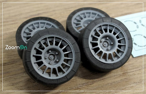 ズームオン ZR055 1/24 15インチ Oz レーシングスポーツ ホイールセット