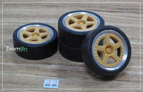 ズームオン ZR071 1/24 18インチ インパル RS ホイールセット