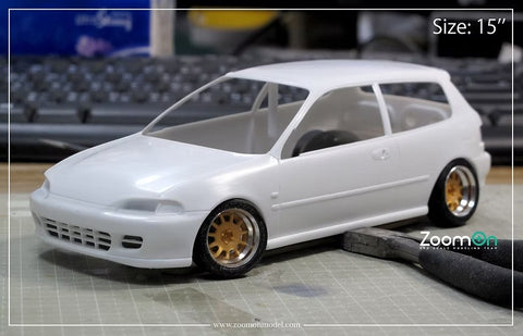 ズームオン ZR072 1/24 15インチ ワーク エモーション RS11 ホイールセット