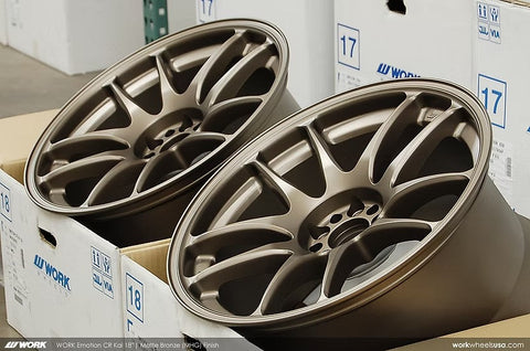 ズームオン ZR086 1/24 17インチ ワーク エモーション CR Kai ホイールセット