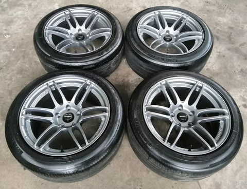 ズームオン ZR094 1/24 17インチ ウェッズ SA60M ホイールセット