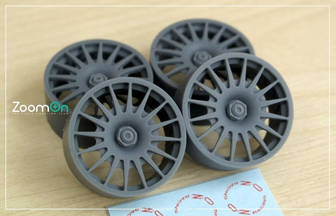 ズームオン ZR098 1/24 18インチ OZ レーシングホイール (アウディ A4 BTCC用)