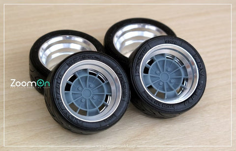 ズームオン ZR113-16 1/24 16インチ Trd Tosco ホイールセット