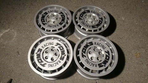 ズームオン ZR114-15 1/24 15インチ Tom's racing ホイールセット
