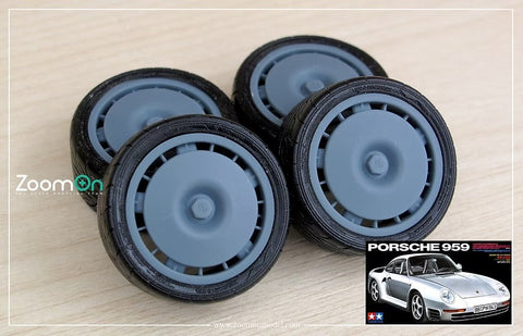 ズームオン ZR115-17 1/24 17インチ ポルシェ 959 ホイールセット