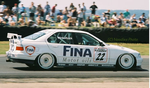 ズームオン ZR128 1/24 18インチ BBS BMW 320i (E36) BTCC 1996 ホイールセット